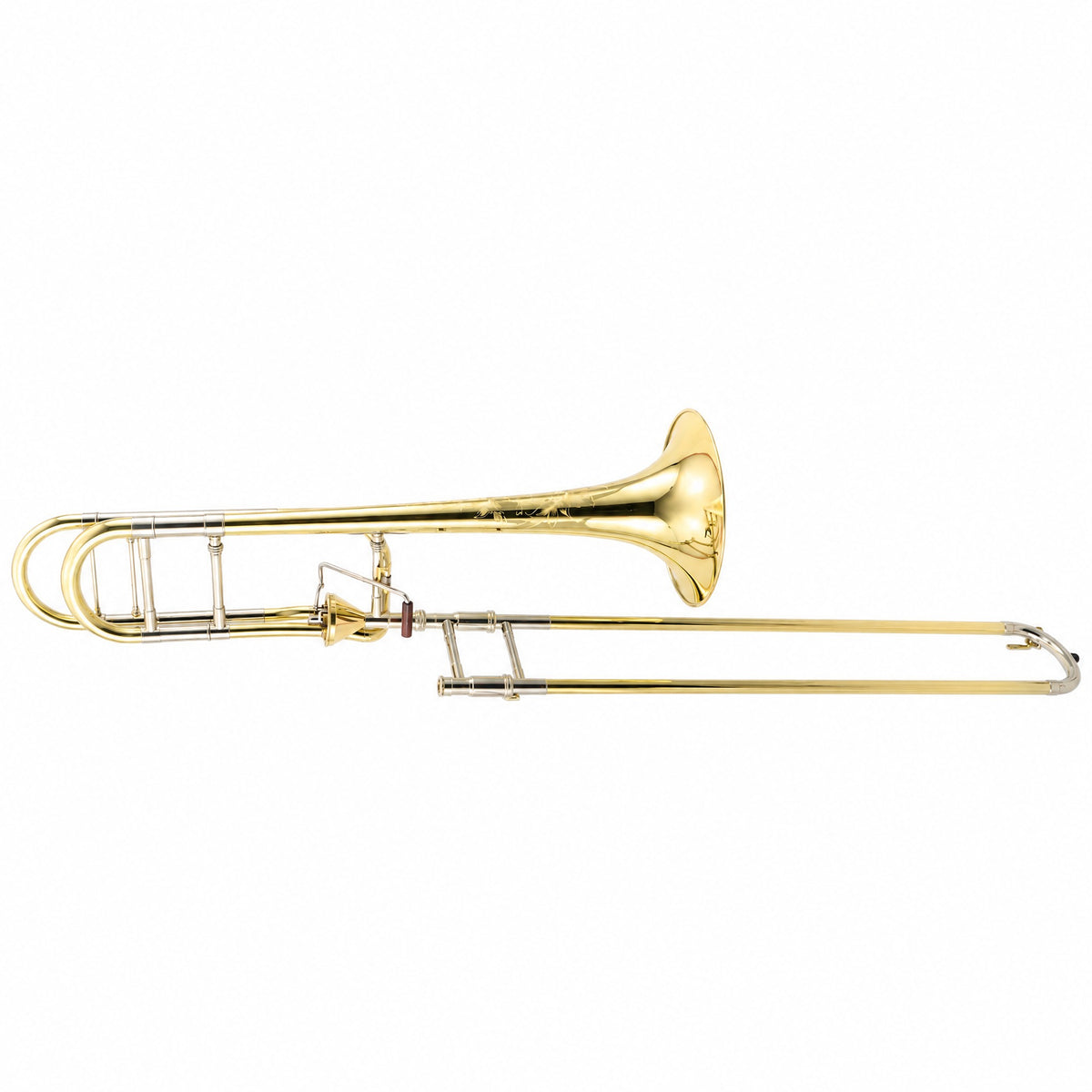 S.E. Shires Q30YA Q-Series Tenor Trombone with Yellow Brass Bell, Axial Flow Valve