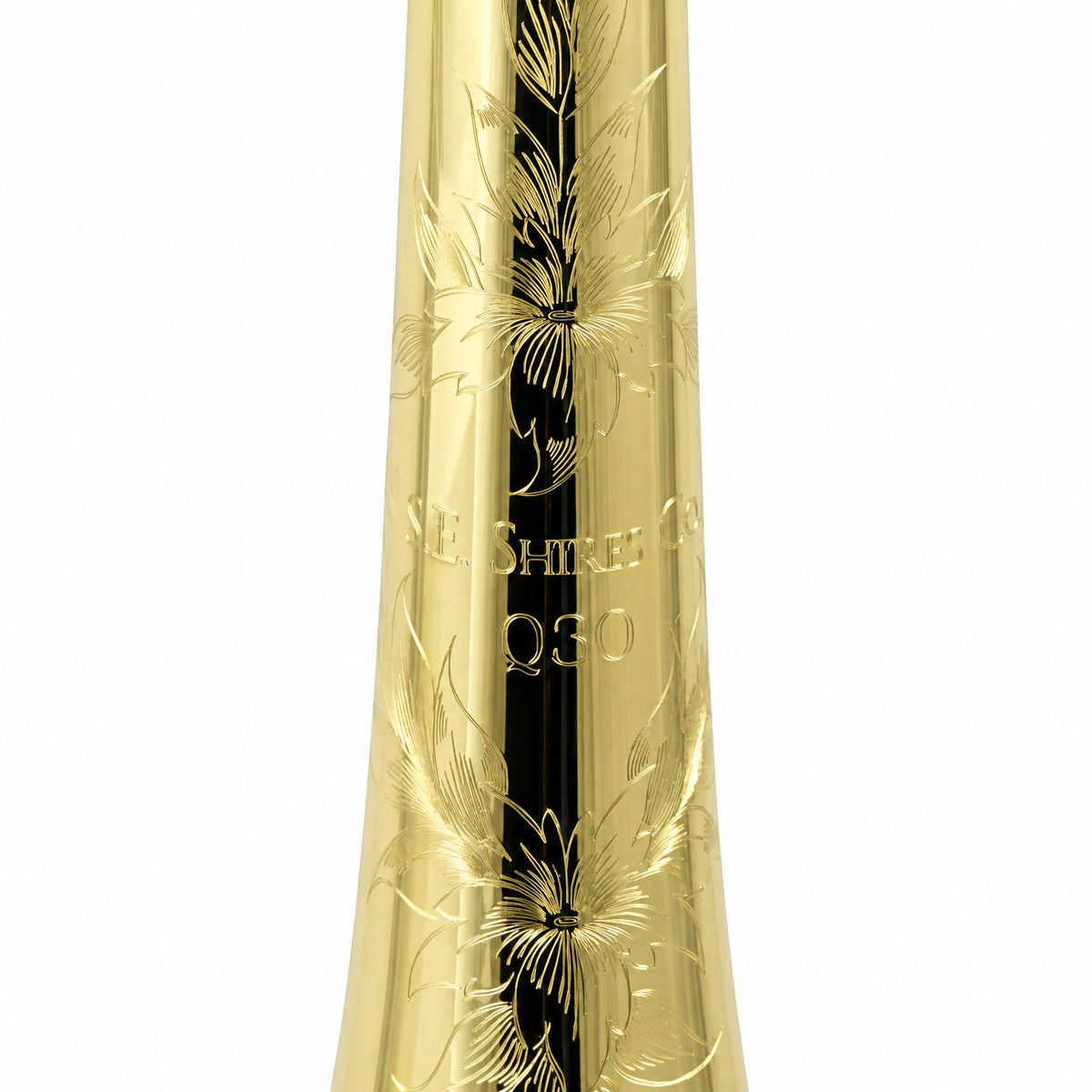 S.E. Shires Q30YA Q-Series Tenor Trombone with Yellow Brass Bell, Axial Flow Valve