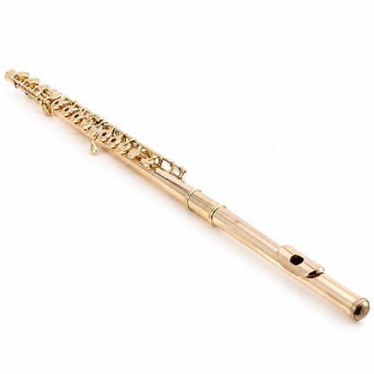 Yamaha YFL-991AH Professional 14K Gold Concert Flute in 24K Gold Plate