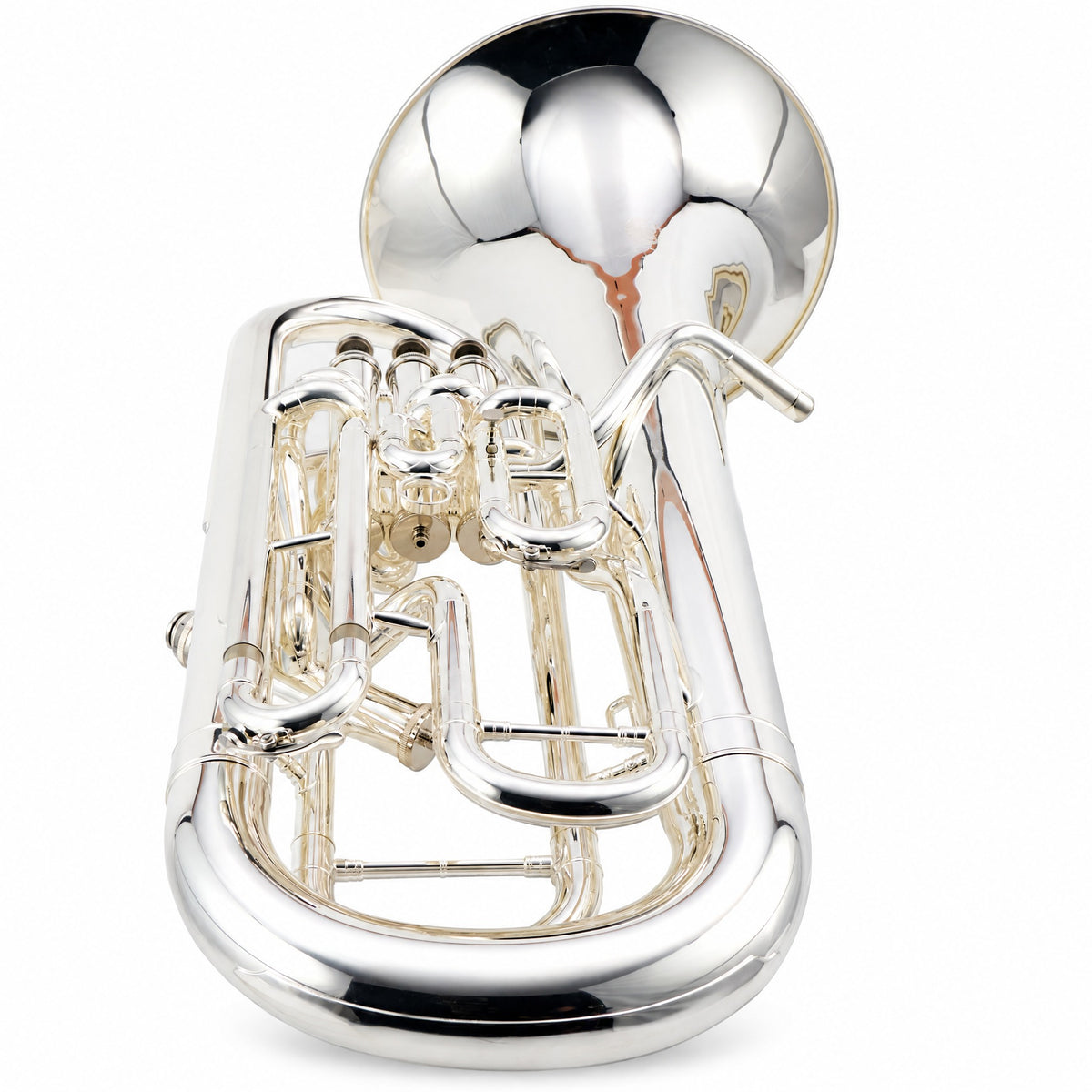 Jupiter JEP1120S Bb Compensating Euphonium in Silver Plate