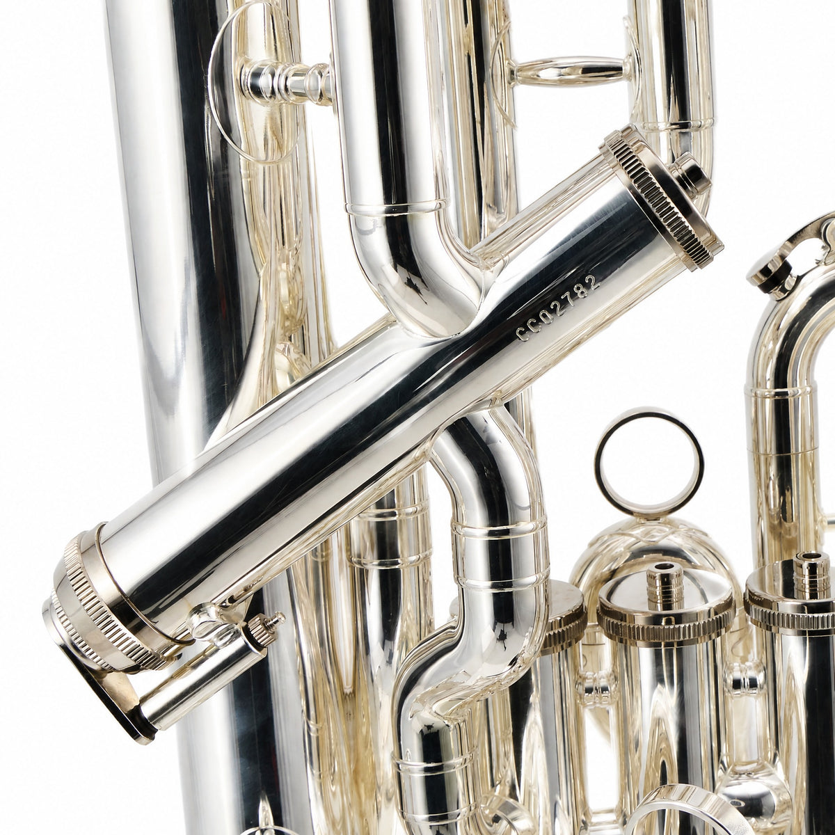 Jupiter JEP1120S Bb Compensating Euphonium in Silver Plate