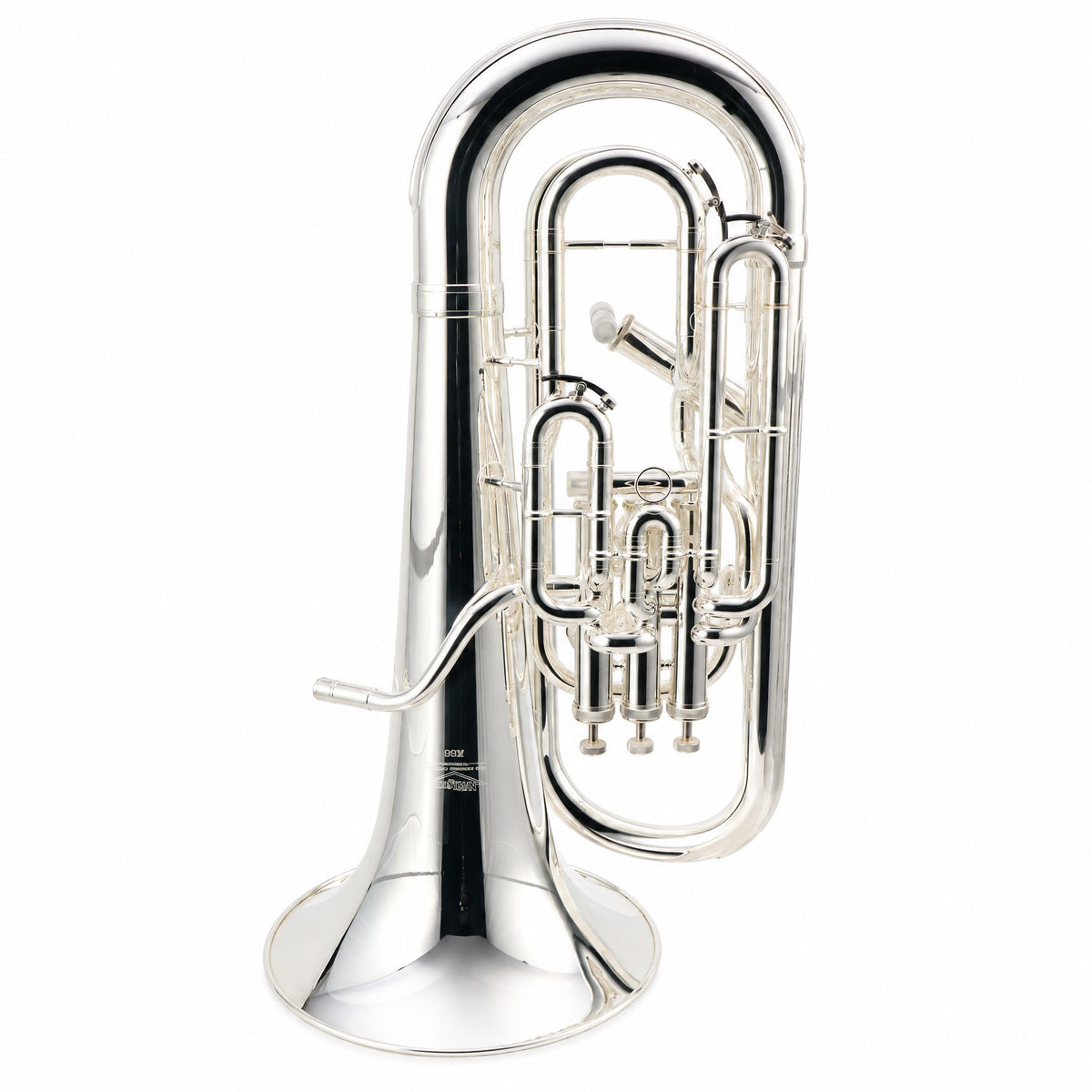 Willson K56S K-Series Intermediate Compensating Euphonium in Silver Plate SN K10142