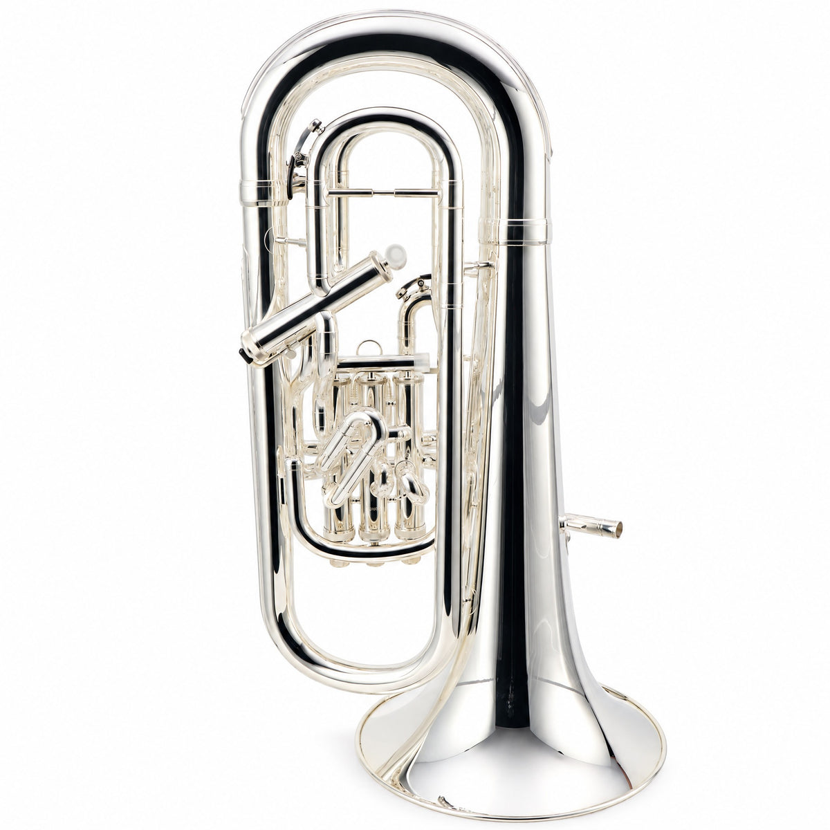 Willson K56S K-Series Intermediate Compensating Euphonium in Silver Plate SN K10142