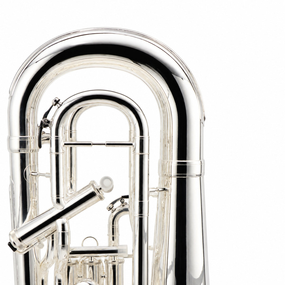 Willson K56S K-Series Intermediate Compensating Euphonium in Silver Plate SN K10142