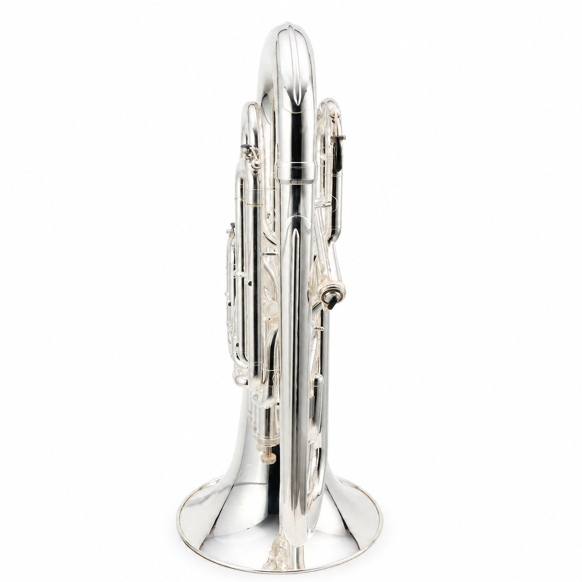 Willson K56S K-Series Intermediate Compensating Euphonium in Silver Plate SN K10142