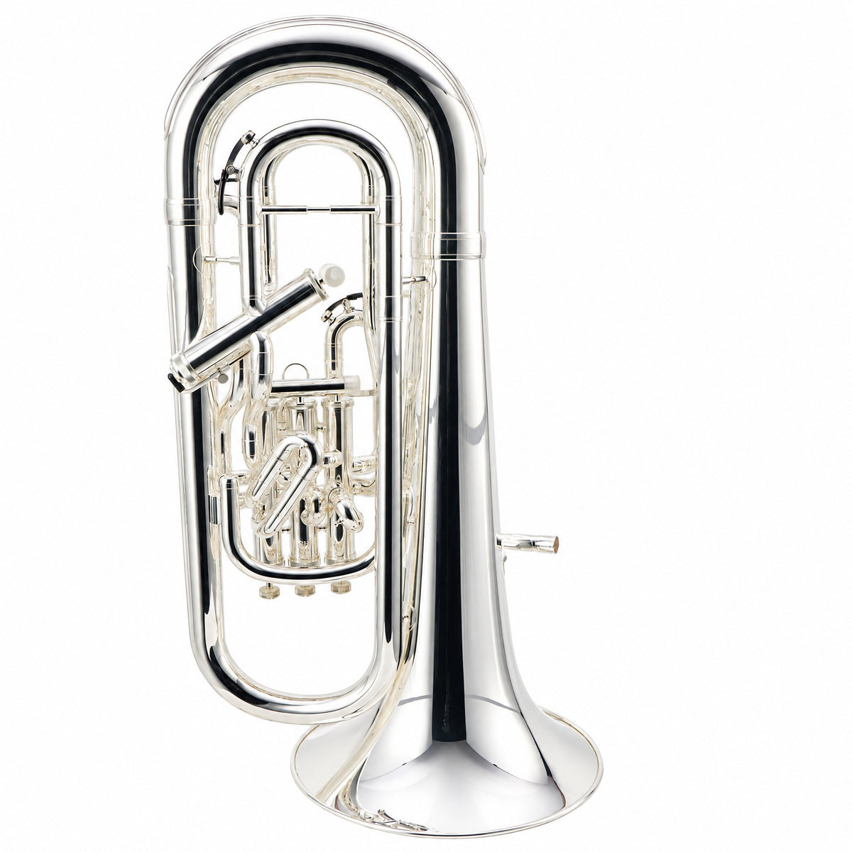 Willson Q90S Q-Series Professional Bb Euphonium in Silver Plate