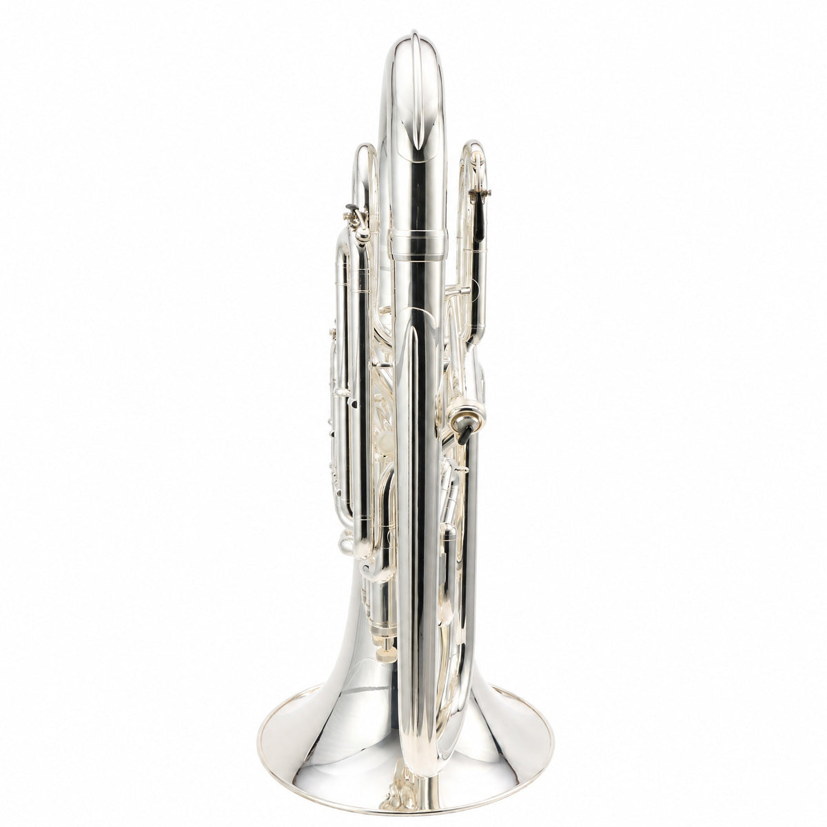Willson Q90S Q-Series Professional Bb Euphonium in Silver Plate