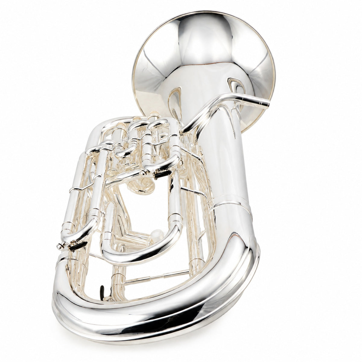 Willson Q90S Q-Series Professional Bb Euphonium in Silver Plate