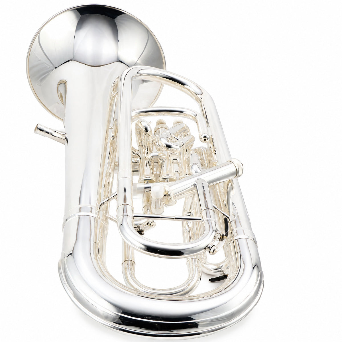 Willson Q90S Q-Series Professional Bb Euphonium in Silver Plate