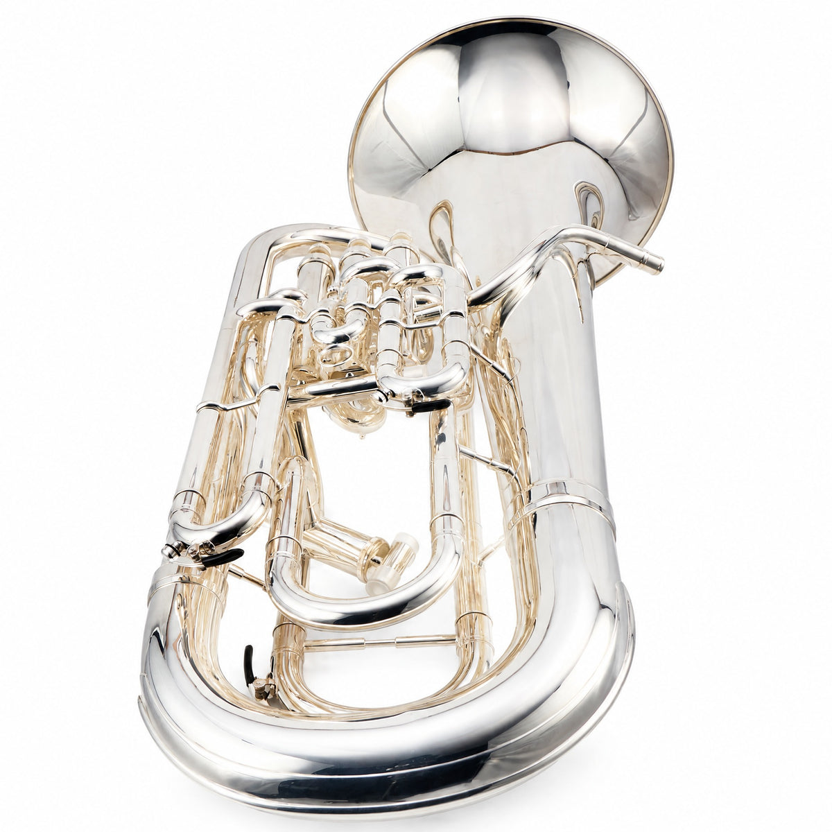 Willson Q90S Q-Series Professional Compensating Euphonium in Silver Plate
