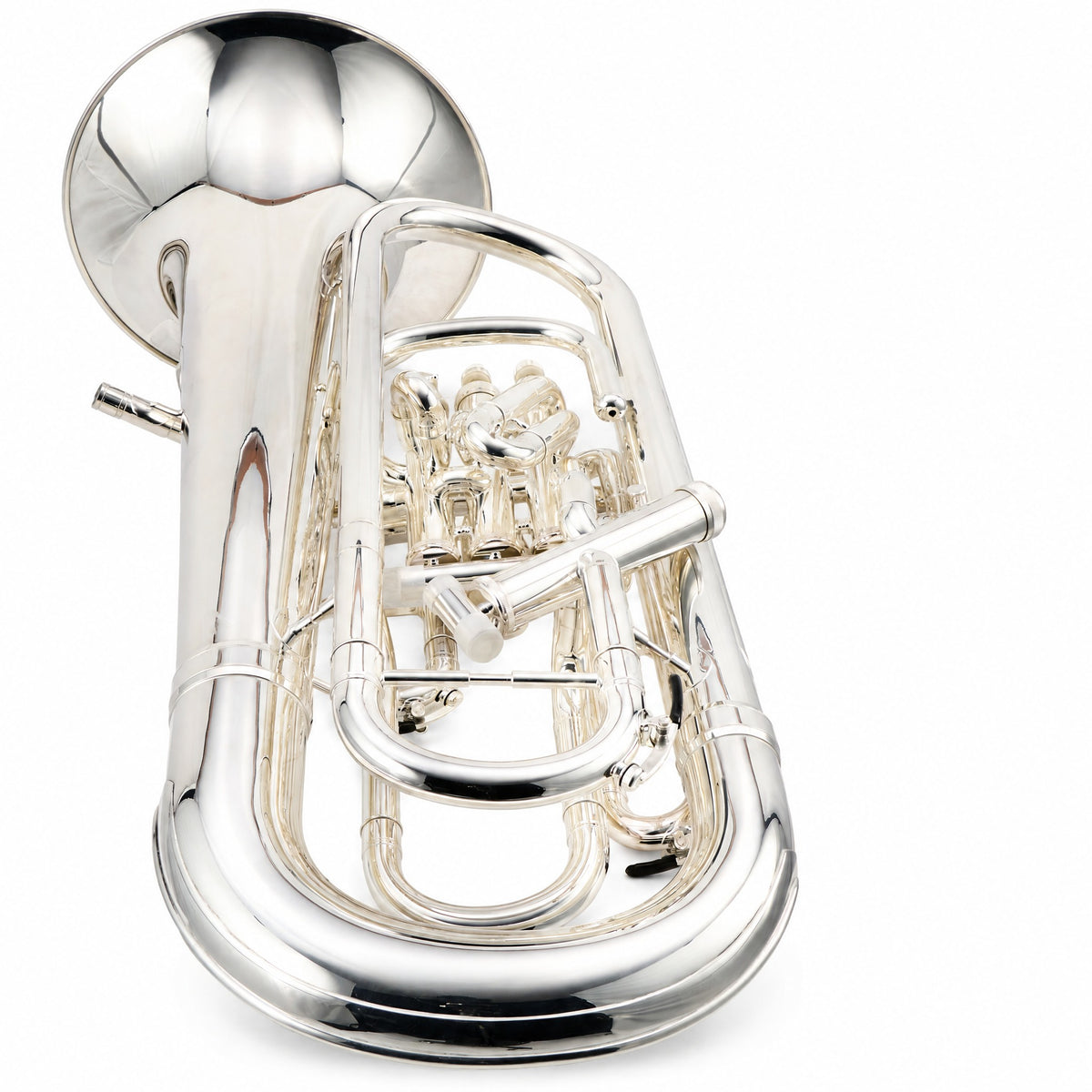 Willson Q90S Q-Series Professional Compensating Euphonium in Silver Plate