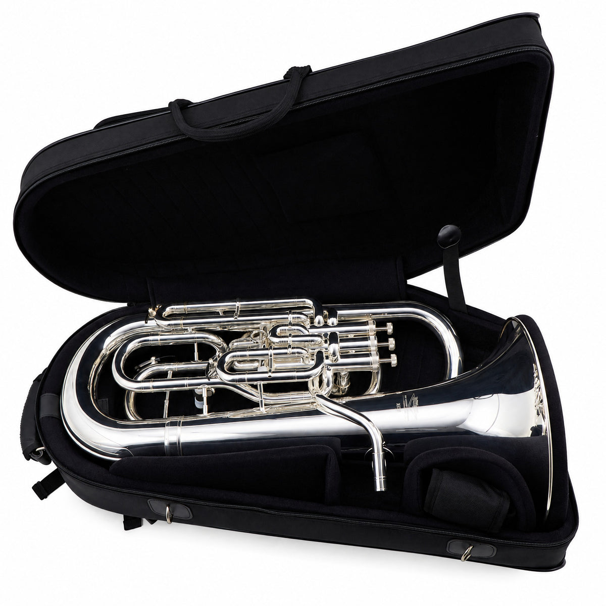 Willson Q90S Q-Series Professional Compensating Euphonium in Silver Plate