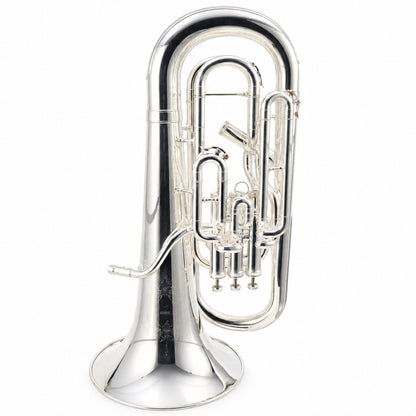 S.E. Shires Q41S Q-Series Professional Bb Compensating Euphonium in Silver Plate
