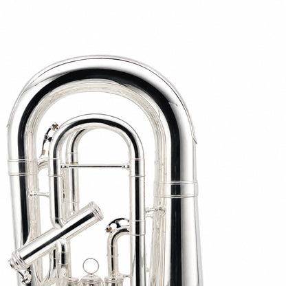 S.E. Shires Q41S Q-Series Professional Bb Compensating Euphonium in Silver Plate