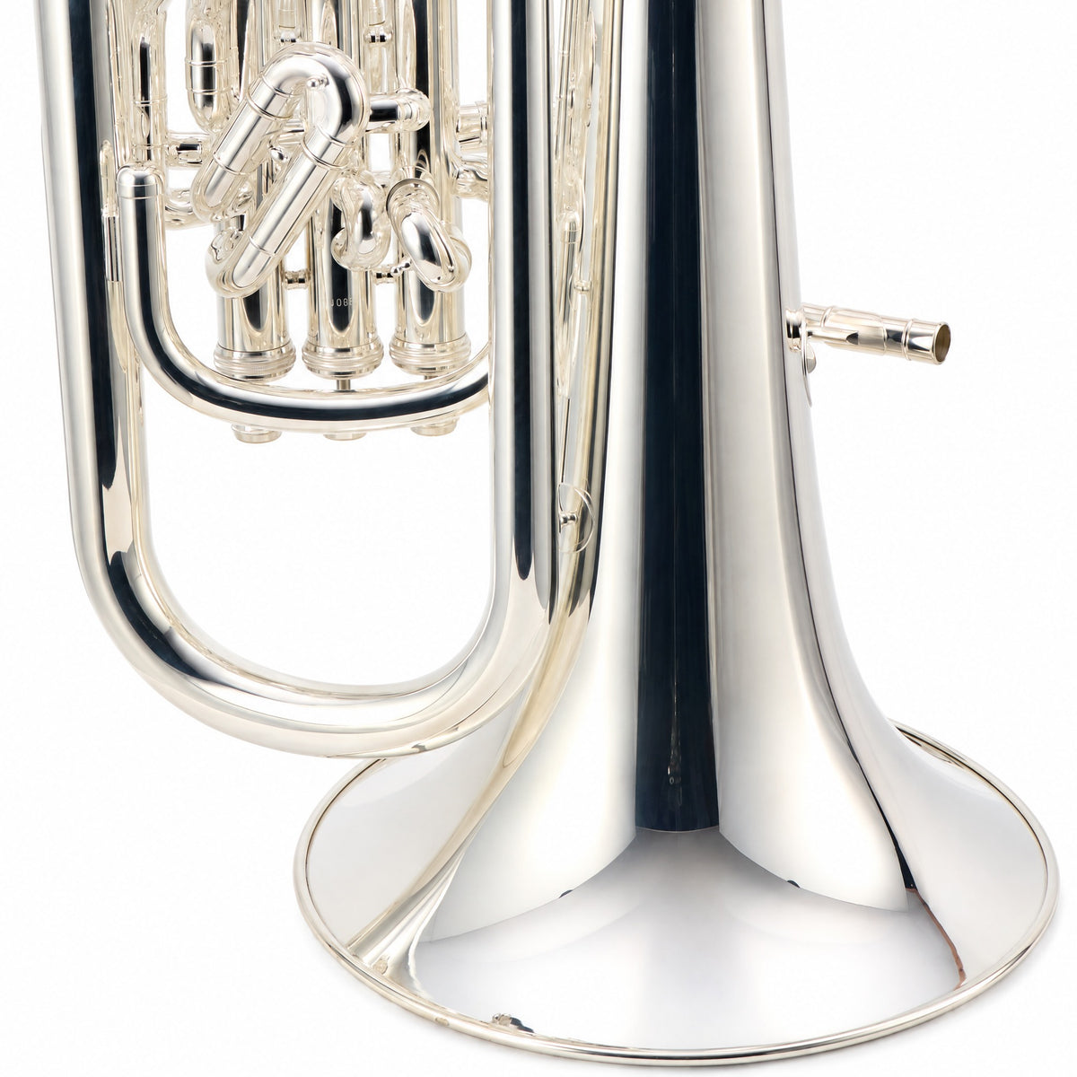 S.E. Shires Q41S Q-Series Professional Bb Compensating Euphonium in Silver Plate