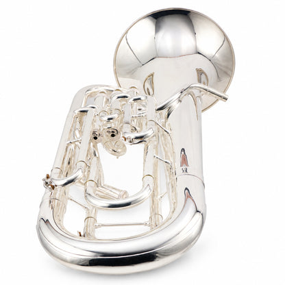 S.E. Shires Q41S Q-Series Professional Bb Compensating Euphonium in Silver Plate