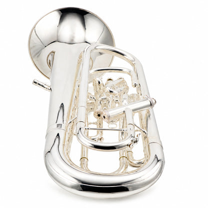 S.E. Shires Q41S Q-Series Professional Bb Compensating Euphonium in Silver Plate