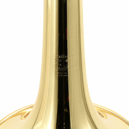 Bach 42BO Stradivarius Professional Bb/F Tenor Trombone in Lacquer