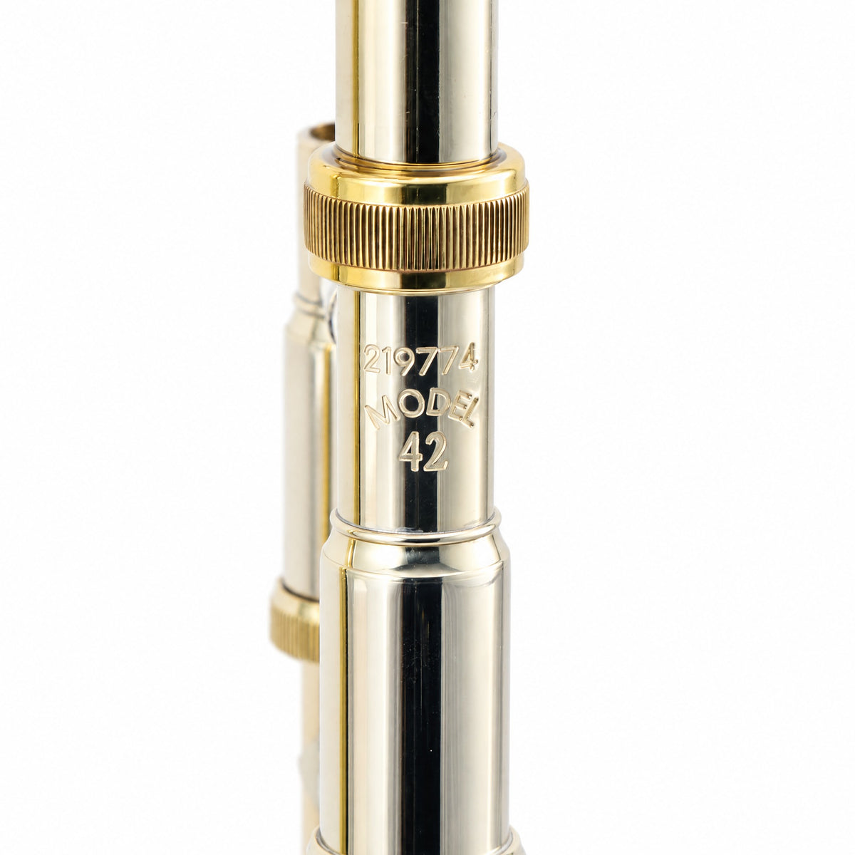 Bach 42BOF Stradivarius Professional Bb/F Tenor Trombone in Lacquer