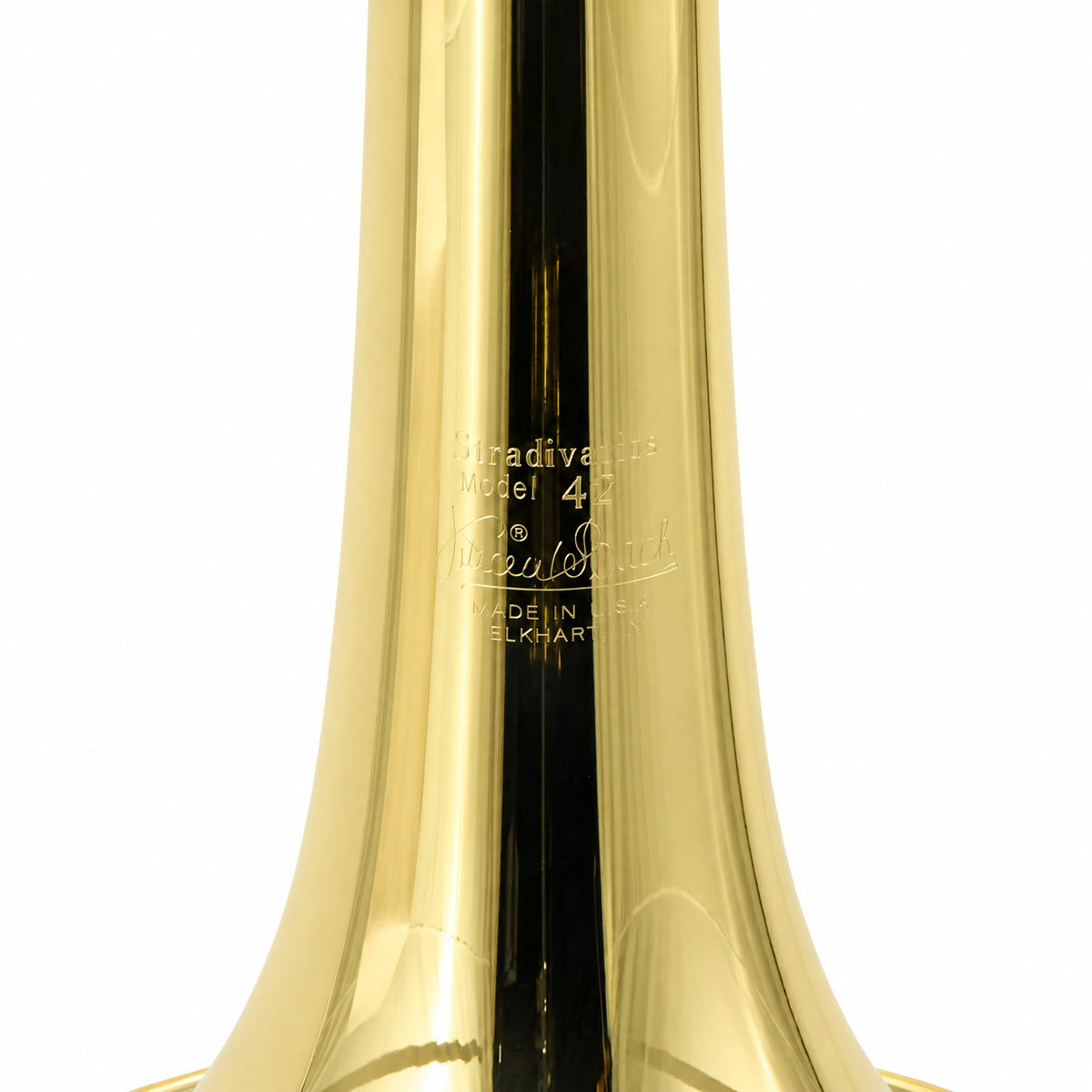 Bach 42BOF Stradivarius Professional Bb/F Tenor Trombone in Lacquer