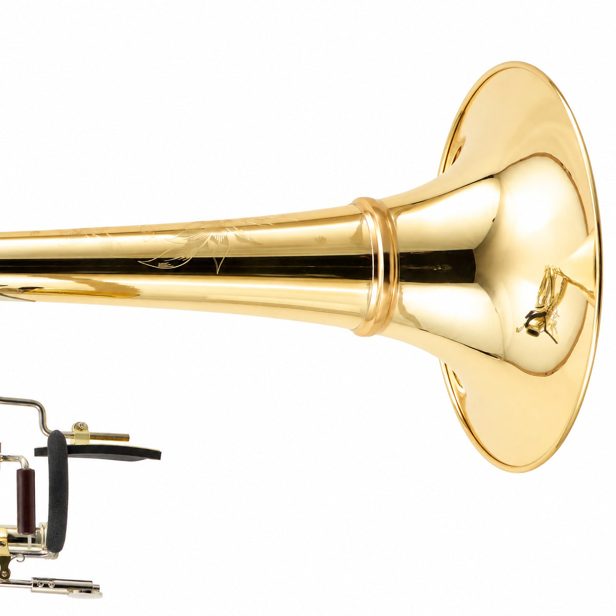 S.E. Shires Q39GR Q-Series Contrabass Trombone with Gold Brass Bell, Rotax Valves