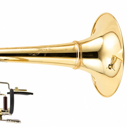 S.E. Shires Q39GR Q-Series Contrabass Trombone with Gold Brass Bell, Rotax Valves
