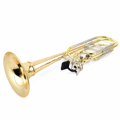 S.E. Shires Q39GR Q-Series Contrabass Trombone with Gold Brass Bell, Rotax Valves