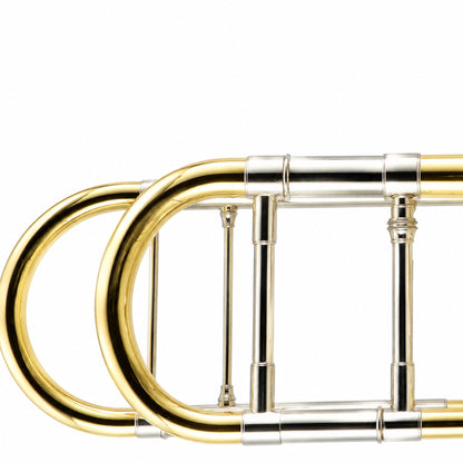 S.E. Shires Q30YR Q-Series Tenor Trombone with Yellow Brass Bell, Rotary Valve