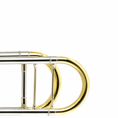 S.E. Shires Q30YR Q-Series Tenor Trombone with Yellow Brass Bell, Rotary Valve