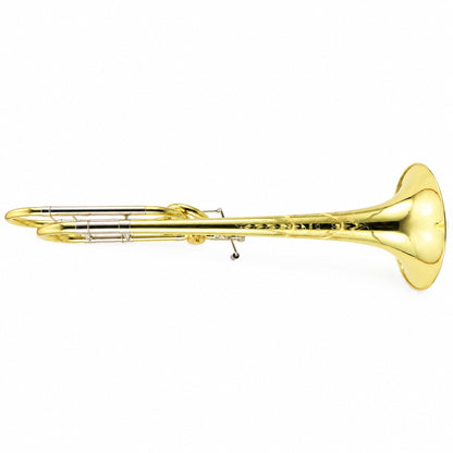 S.E. Shires Q30YR Q-Series Tenor Trombone with Yellow Brass Bell, Rotary Valve