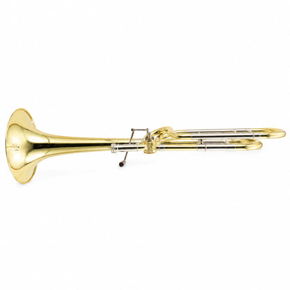 S.E. Shires Q30YR Q-Series Tenor Trombone with Yellow Brass Bell, Rotary Valve