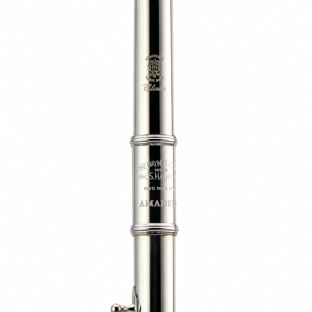 William S. Haynes AF780SE-BO C# 'Amadeus' Flute in Sterling Silver