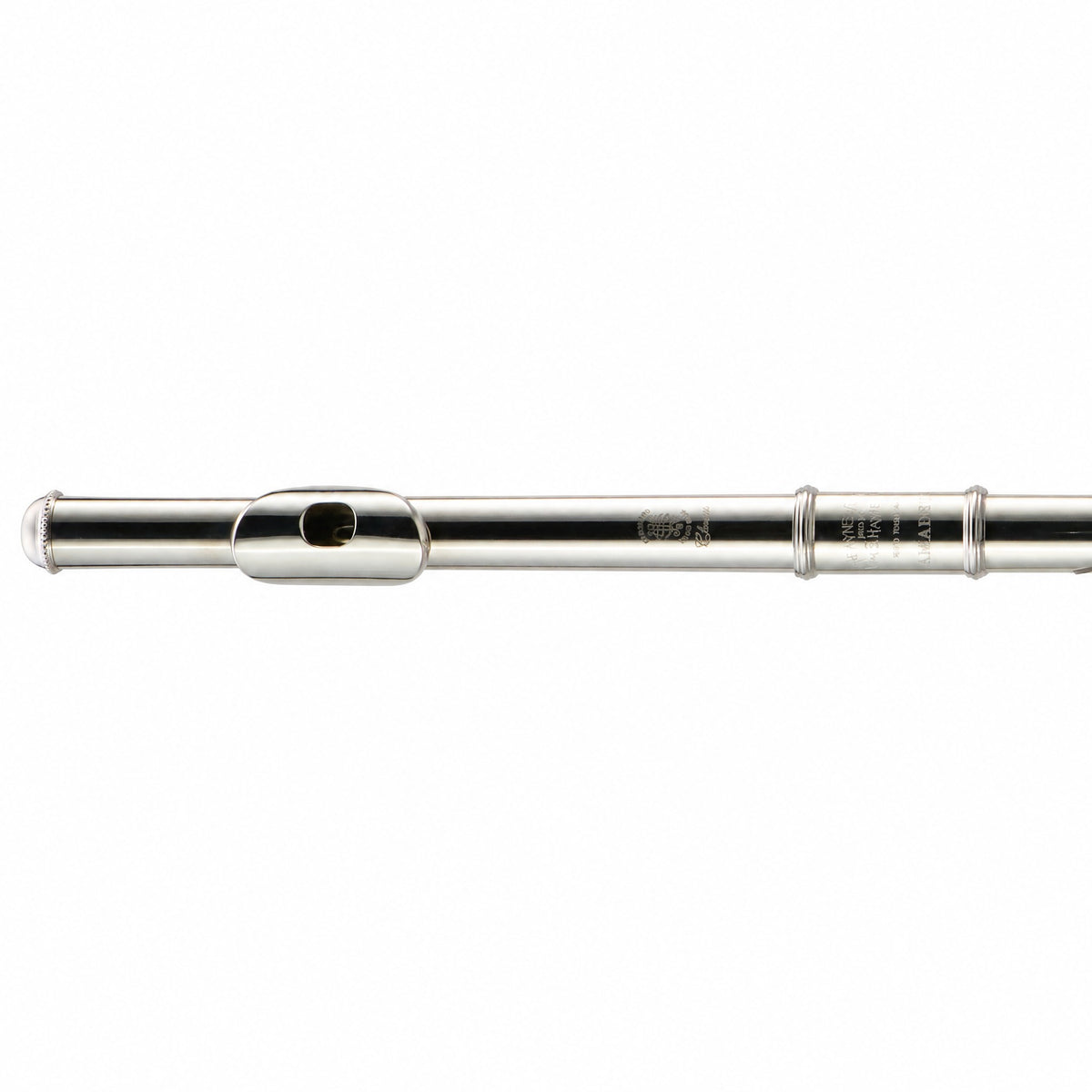 William S. Haynes AF680SE-BO C# 'Amadeus' Flute in Silver Plate