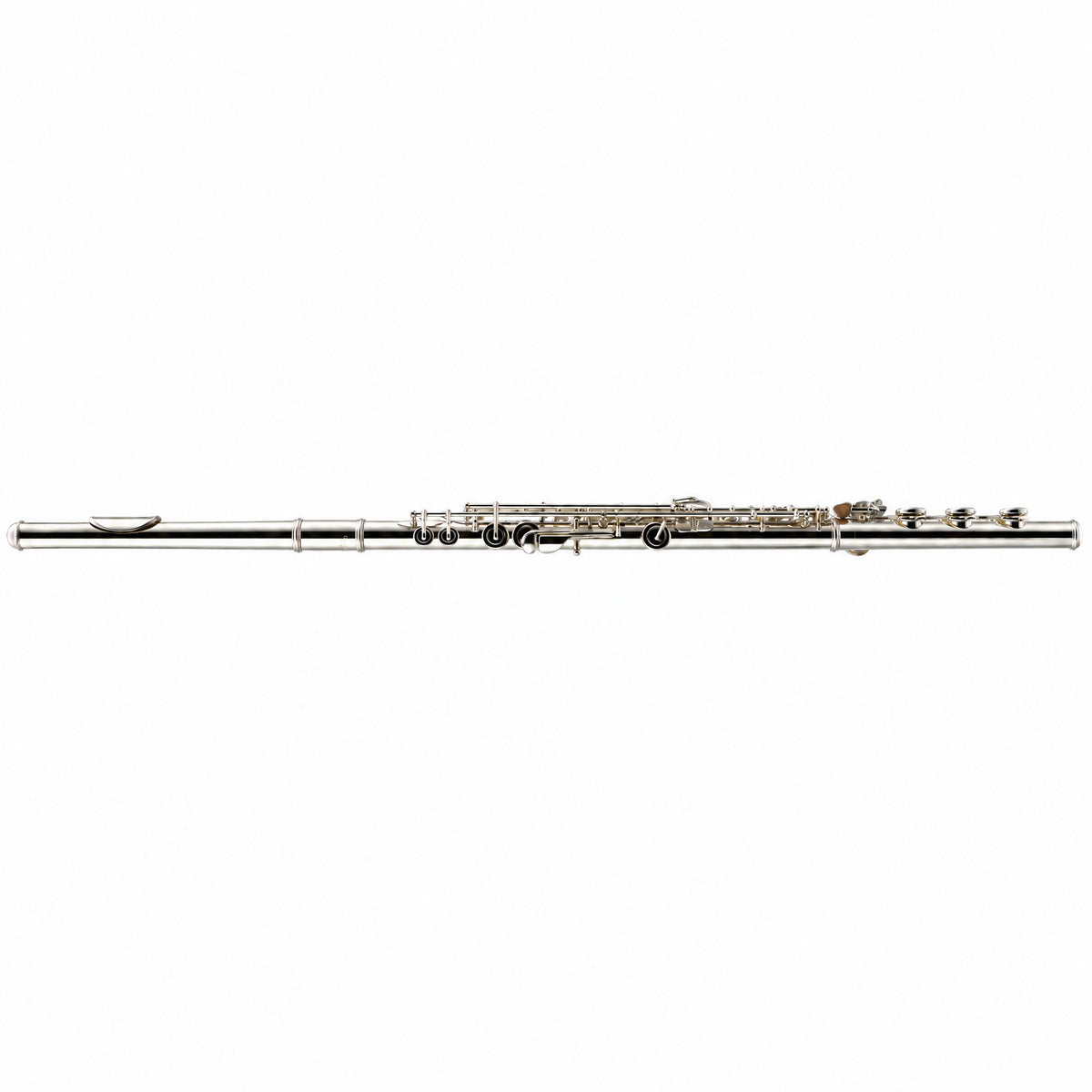William S. Haynes AF680SE-BO C# 'Amadeus' Flute in Silver Plate