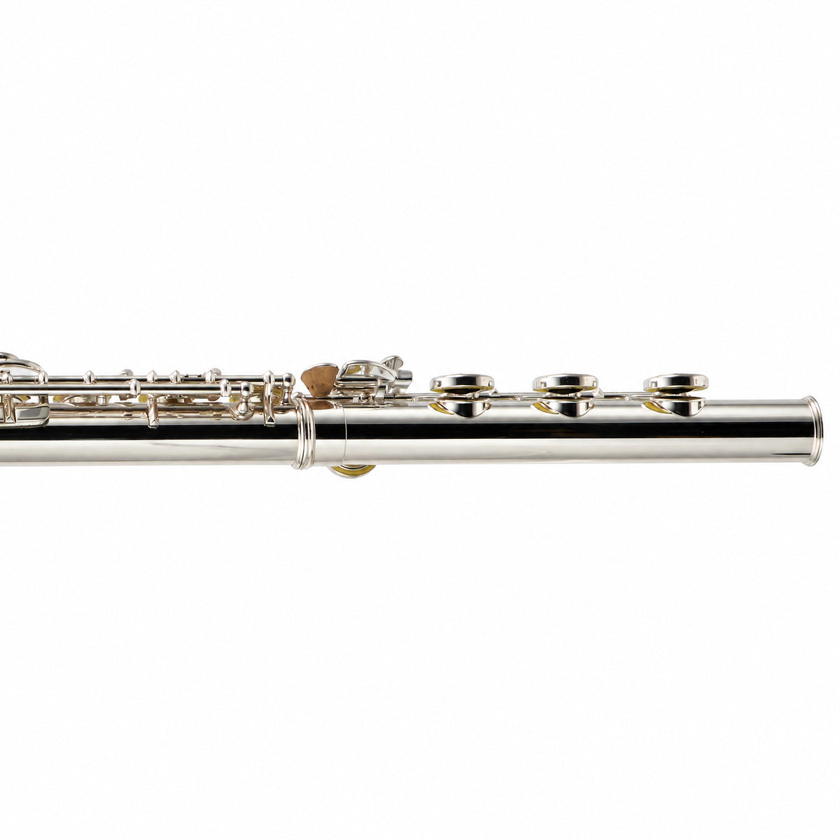 William S. Haynes AF680SE-BO C# 'Amadeus' Flute in Silver Plate