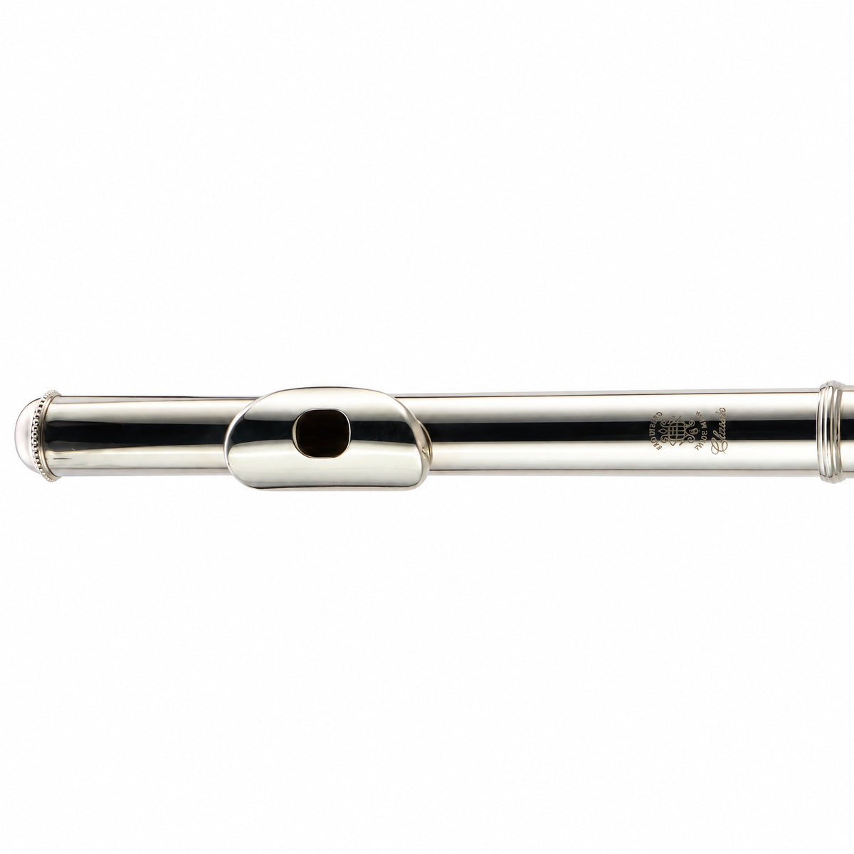 William S. Haynes AF680SE-BO C# 'Amadeus' Flute in Silver Plate