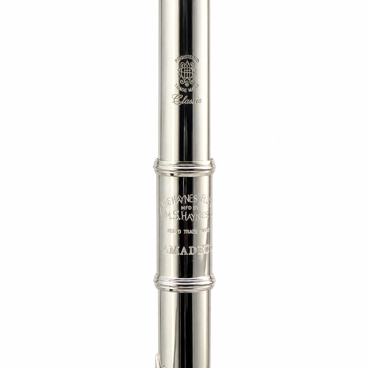 William S. Haynes AF680SE-BO 'Amadeus' Concert Flute in Silver Plate
