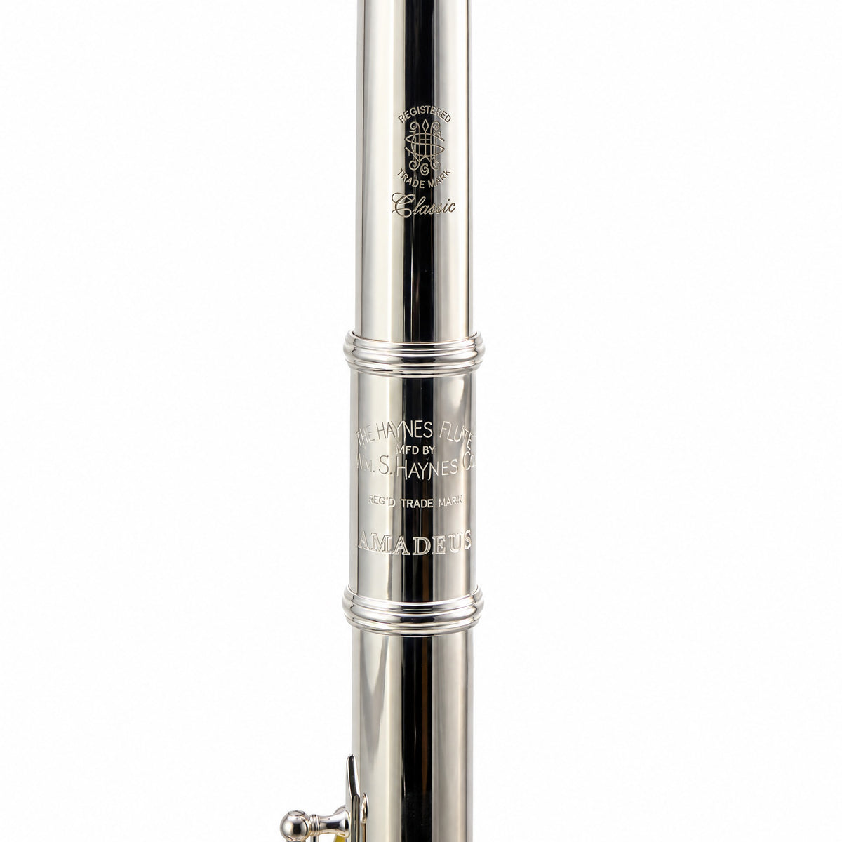 William S. Haynes AF680-BO 'Amadeus' Concert Flute in Silver Plate
