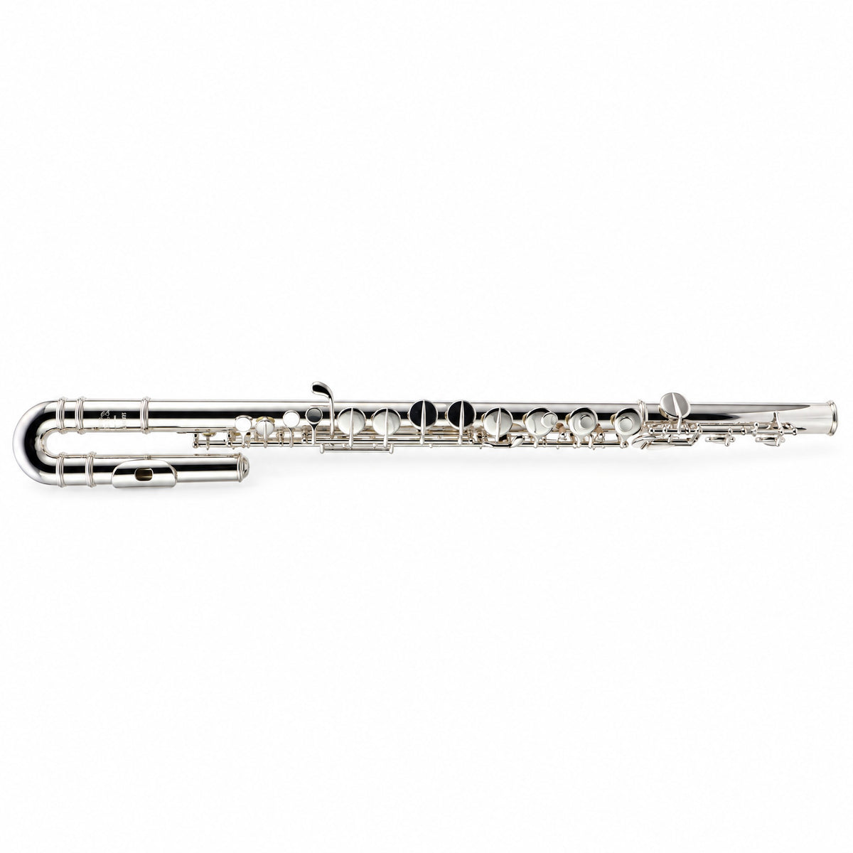 William S. Haynes AF670-C 'Amadeus' Alto Flute in Silver Plate