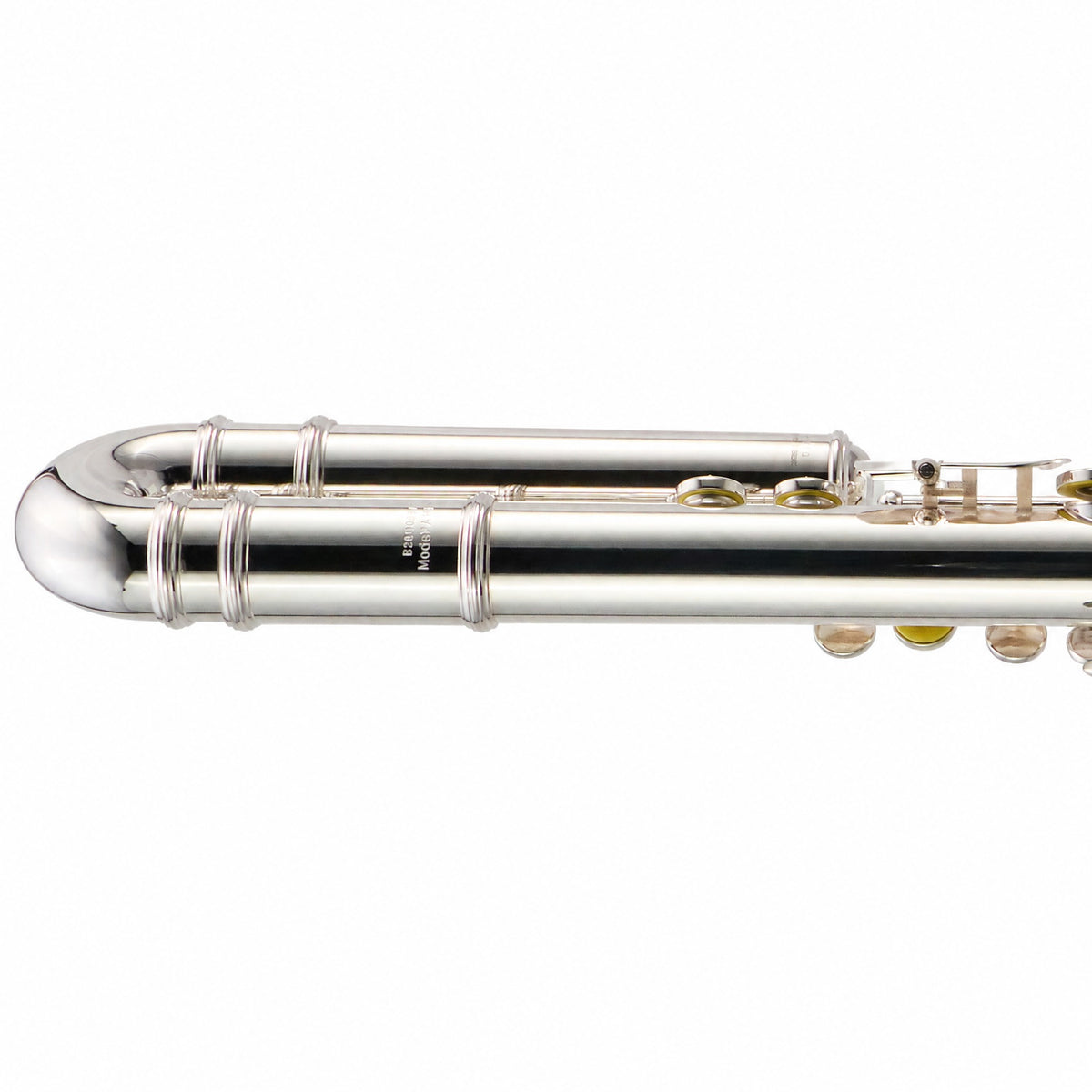 William S. Haynes AF670-C 'Amadeus' Alto Flute in Silver Plate