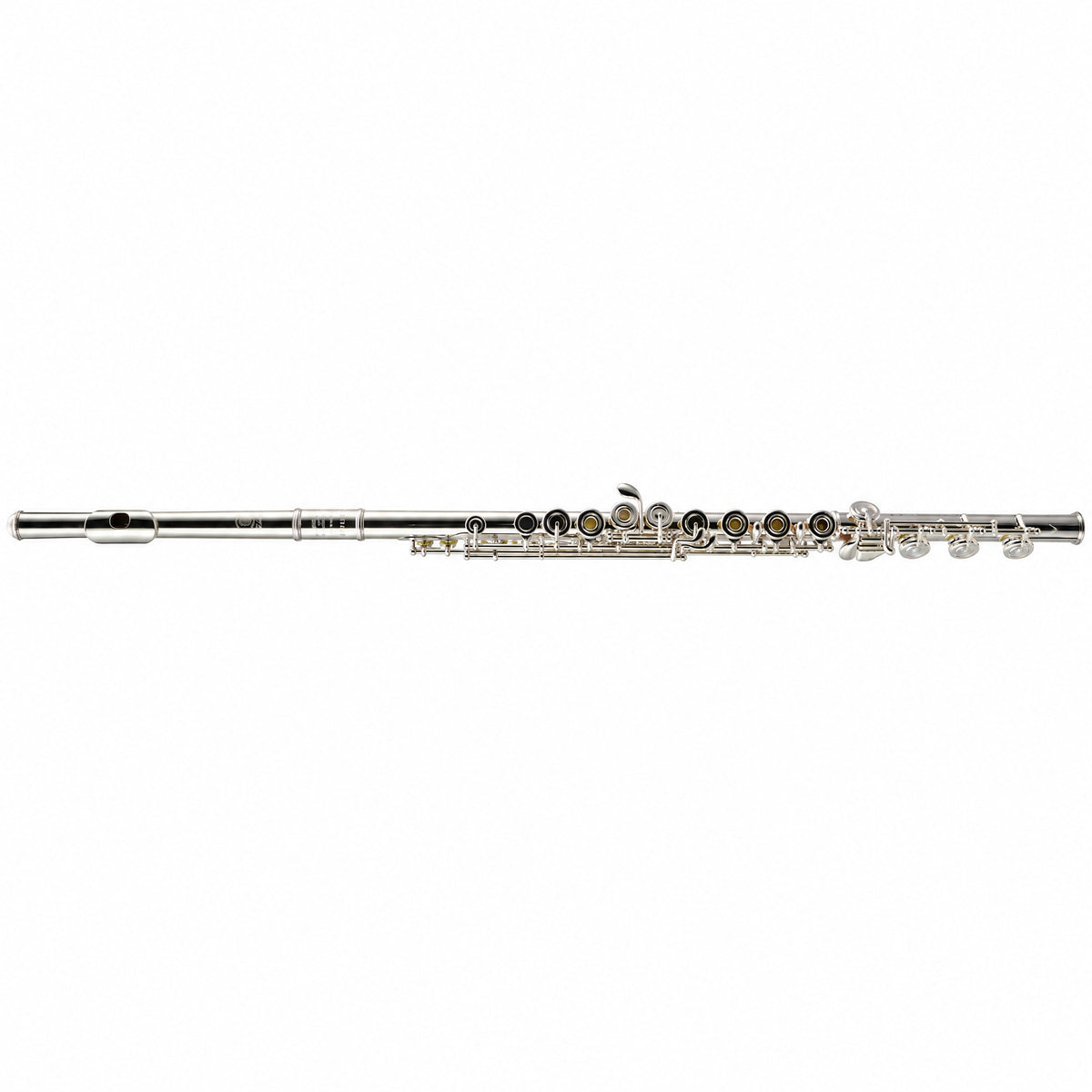 William S. Haynes AF680SE-BO C# 'Amadeus' Flute in Silver Plate