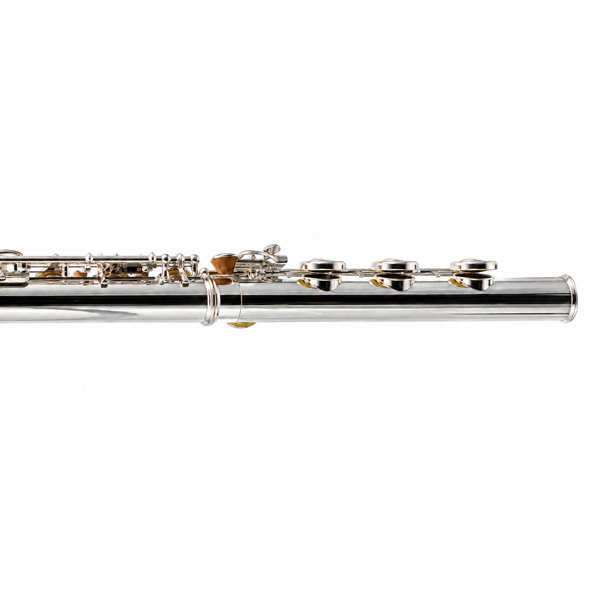 William S. Haynes AF680SE-BO C# 'Amadeus' Flute in Silver Plate