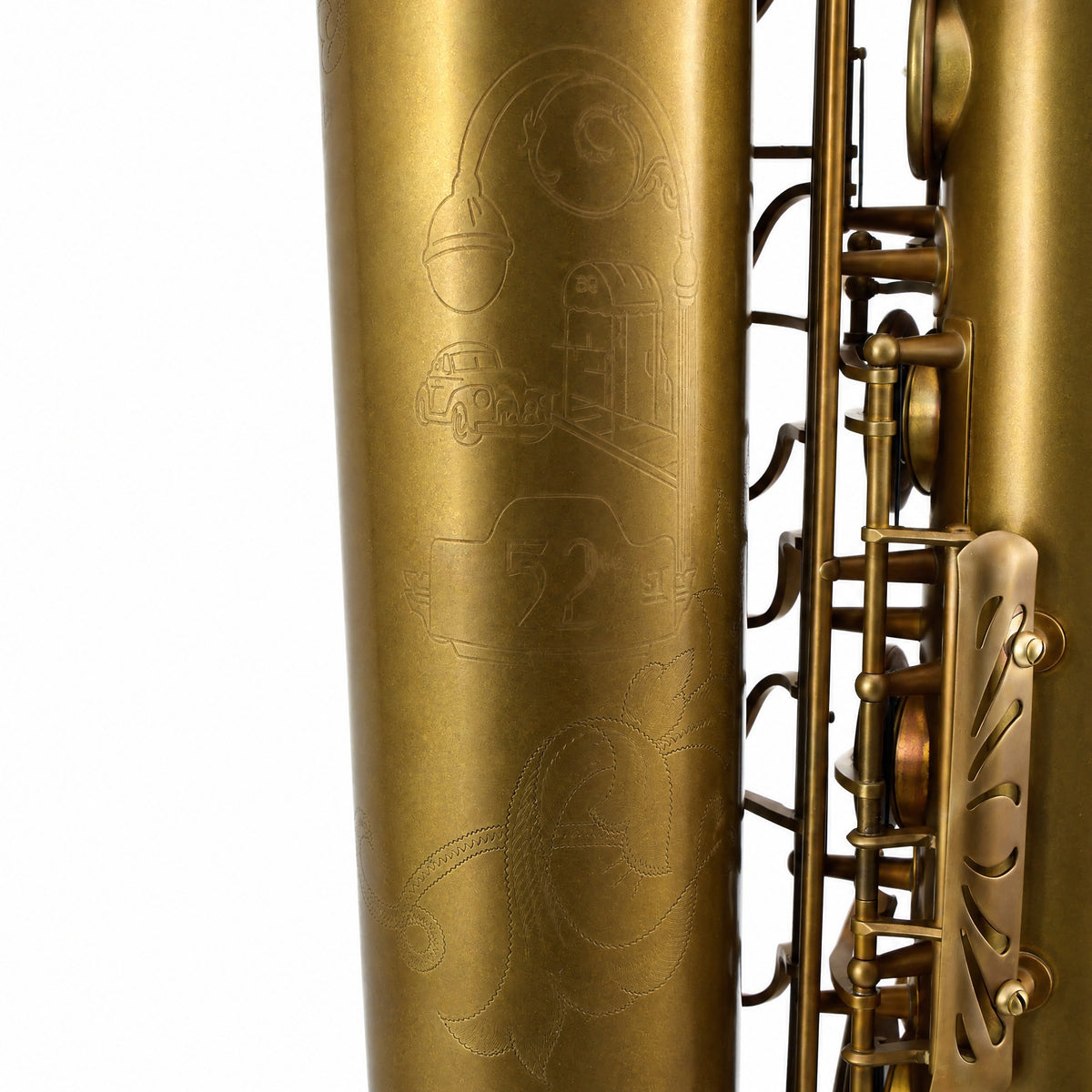 Eastman EBS652 '52nd Street' Low A Baritone Saxophone Antique Lacquer