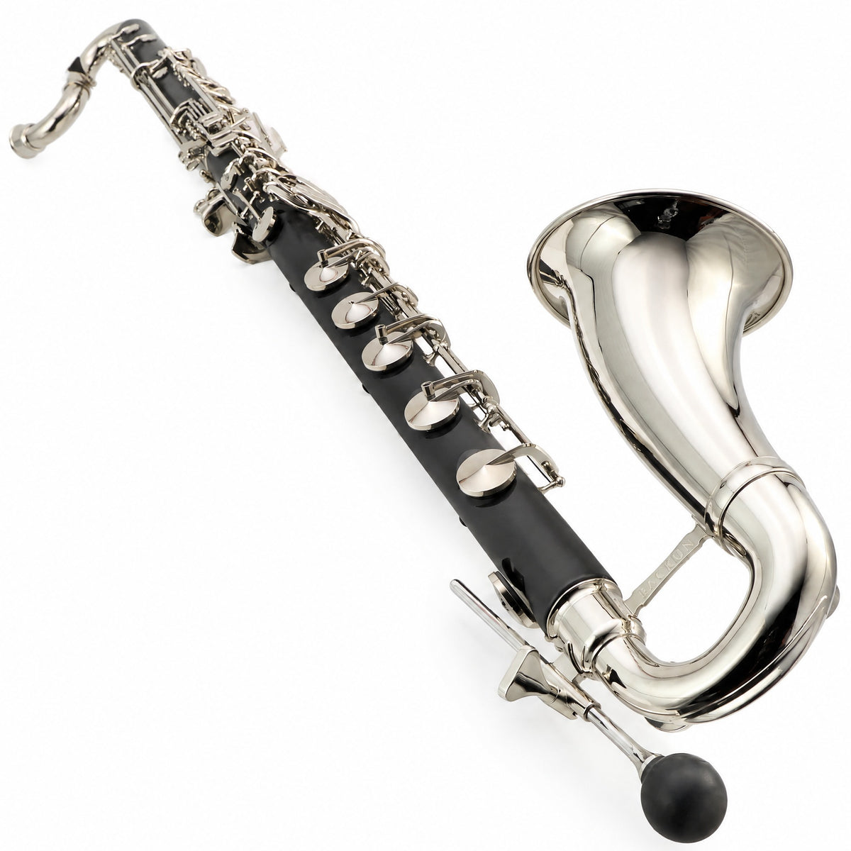 Backun 'Alpha' Student Low C Bass Clarinet with Nickel Plated Keys