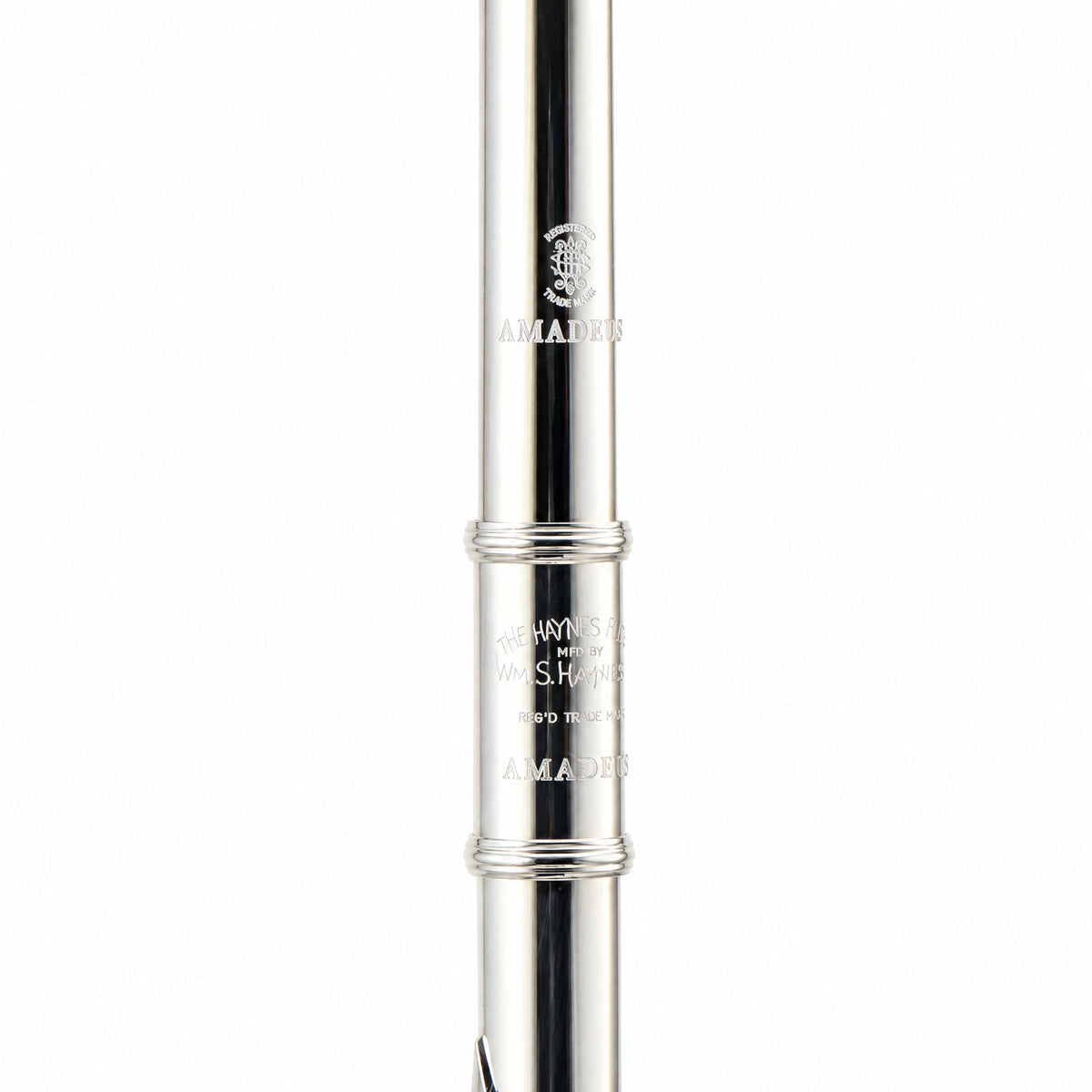 William S. Haynes AF580SE-BO 'Amadeus' Concert Flute in Silver Plate