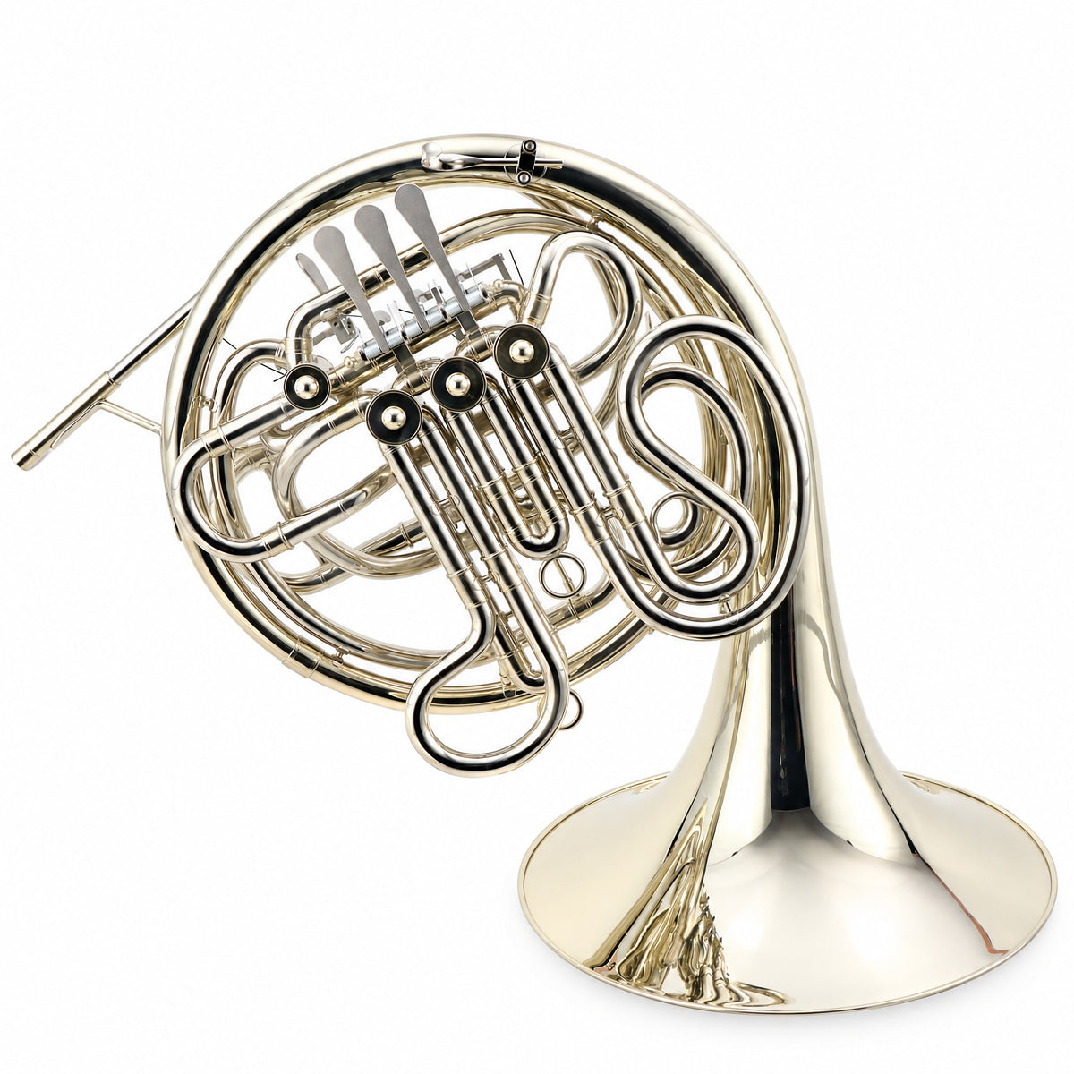 C.G. Conn 8D Professional F/Bb Double French Horn in Clear Lacquer