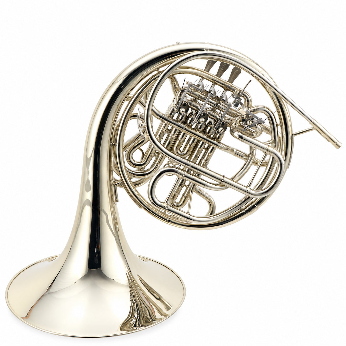 C.G. Conn 8D Professional F/Bb Double French Horn in Clear Lacquer