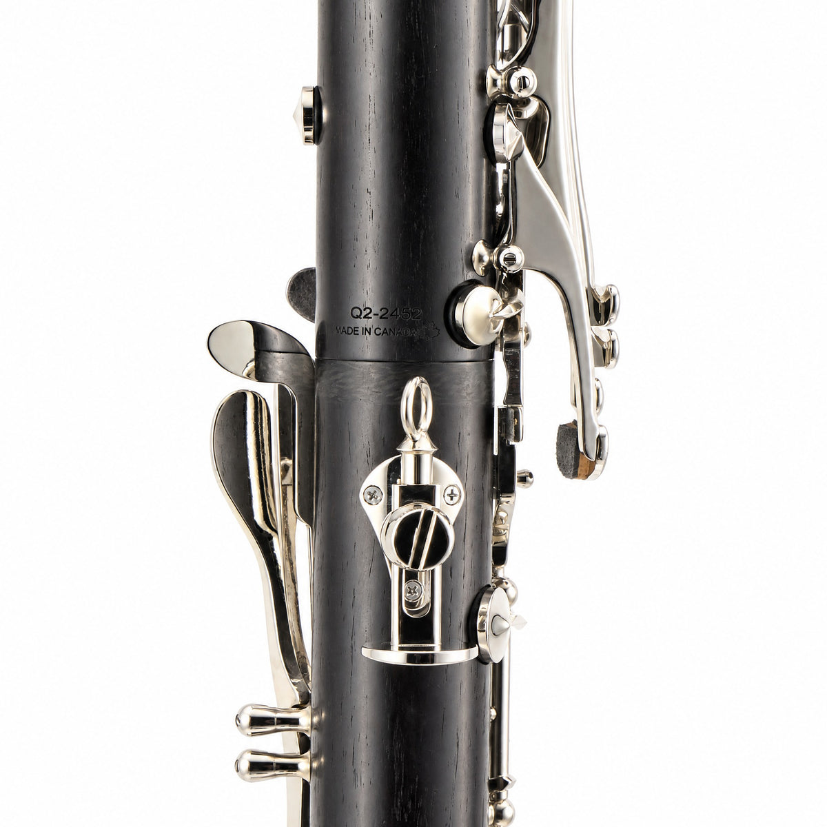Backun BCLBQG-NK Q-Series Bb Clarinet in Grenadilla with Nickel-Plated Keys