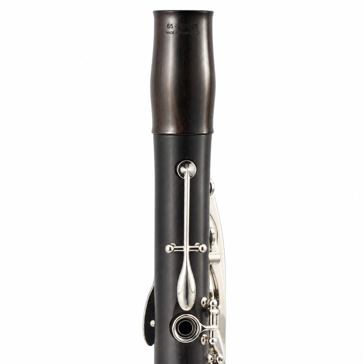 Backun BCLBQG-NK Q-Series Bb Clarinet in Grenadilla with Nickel-Plated Keys