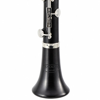 Backun BCLBESSG-SK 'Essence' Bb Clarinet in Grenadilla with Silver Plated Keys